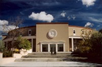 New Mexico's state capitol, the Roundhouse