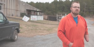 Josh Potter lost his arm when he fell under a machine at this auto plant in LaFayette, Ga., just 15 miles from the Alabama state line. “It was like dust,” he said of his injury. “There was no fixing the bone.” Under Georgia law, workers who lose a hand on the job receive benefits until they return to work or as long as they live. Photo: Dustin Chambers for ProPublica