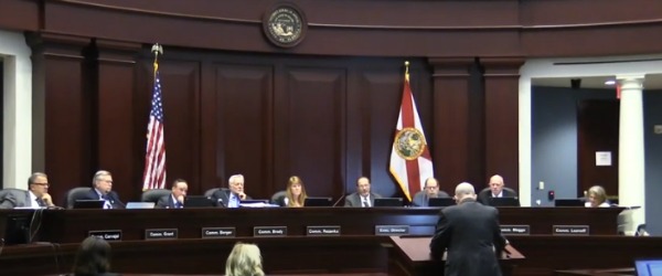 The Florida Commission on Ethics during a meeting last year.