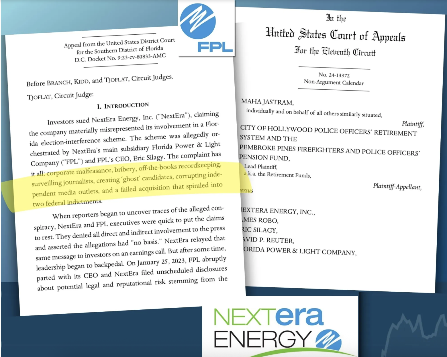 Resurrected lawsuit puts FPL’s past controversies back in the spotlight