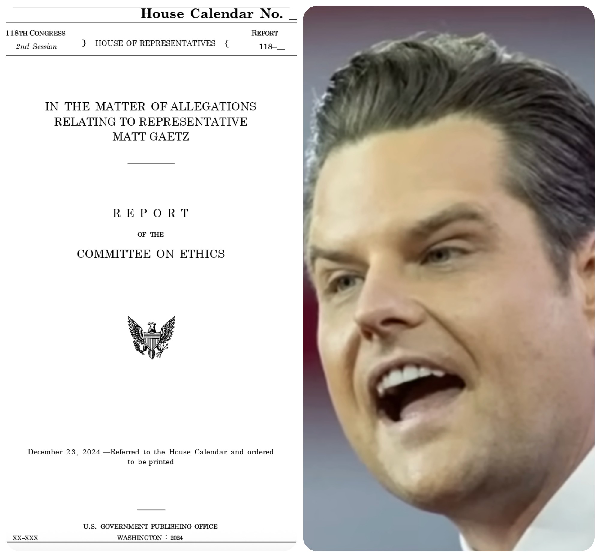 Florida Bar lets Matt Gaetz off the hook by agreeing statutory rape has nothing to do with practicing law