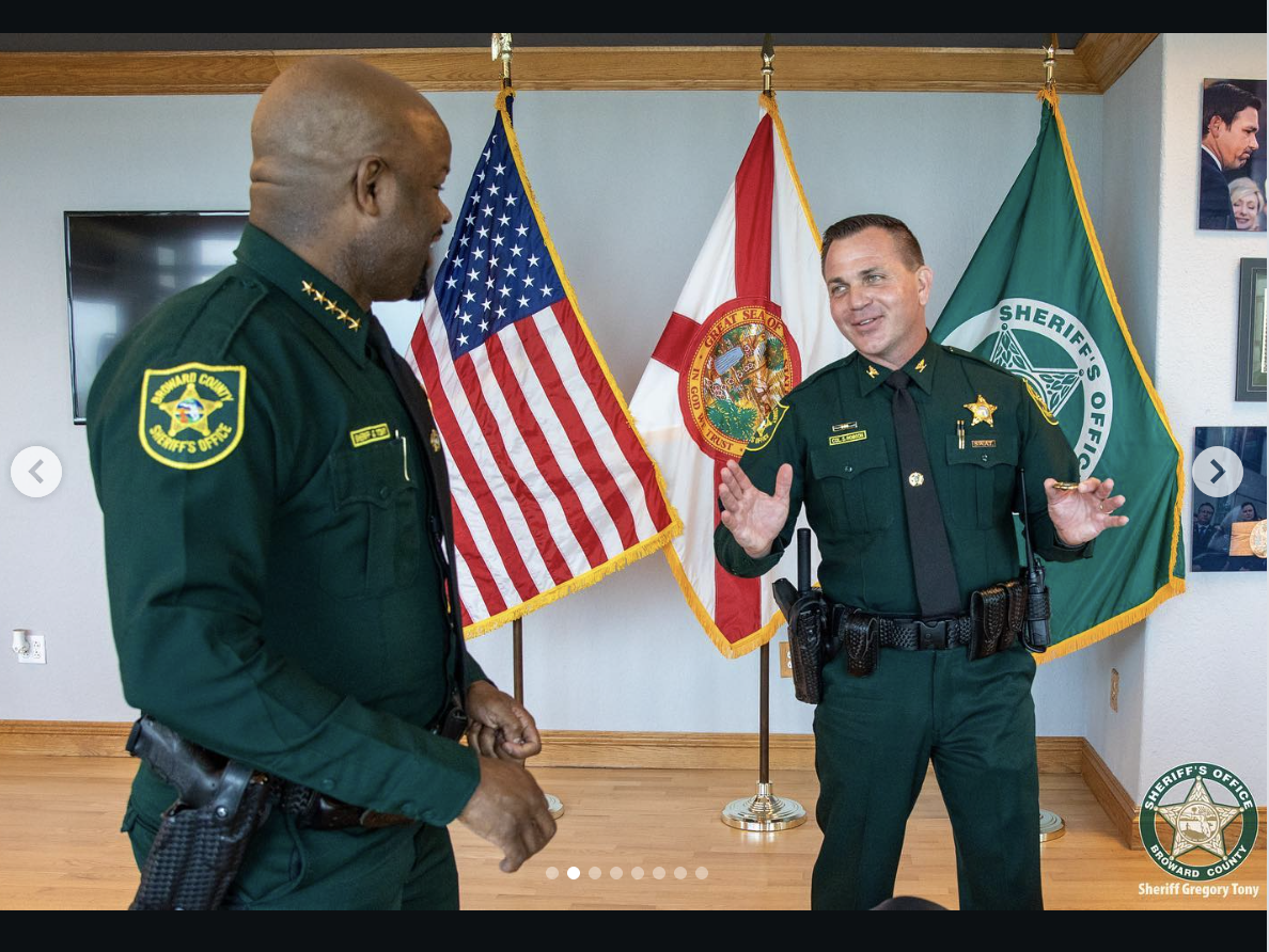 New BSO undersheriff plays the victim in ‘patty cake’ case